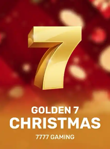 Golden 7 Christmas game tile